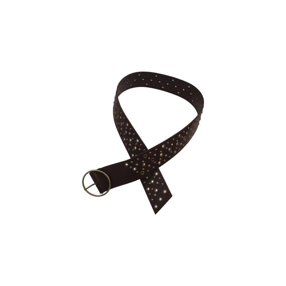 3894 3 Row Grommets Belt Harajuku Y2k Pu Leather Punk For Women, 2.56 - Picture 4 of 6